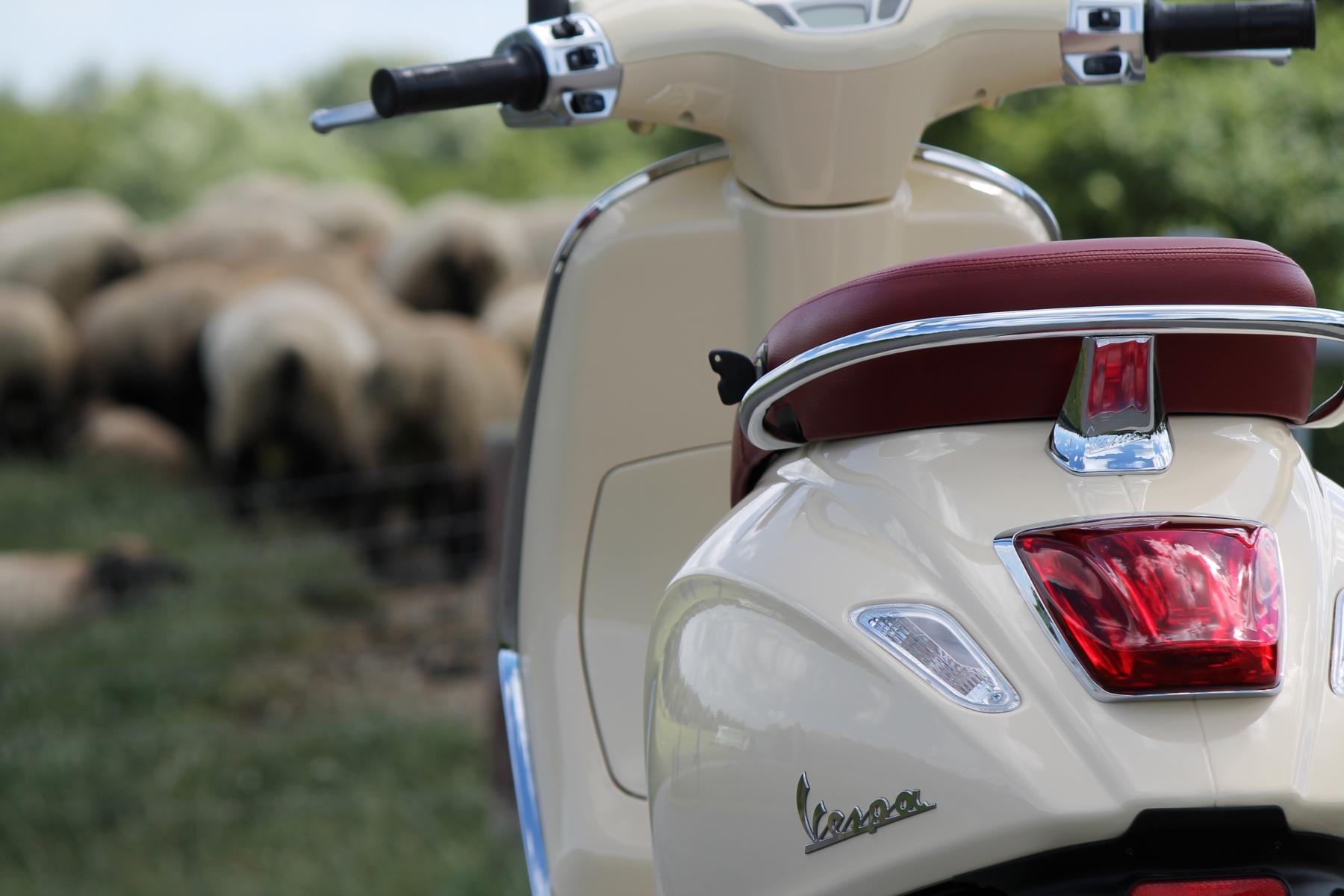 Vespa Primavera am Deich