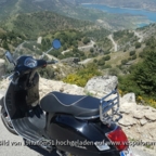 Bergstrasse von Grazalema nach Zahara - Andalusien/Spanien -Vespa GTS 300